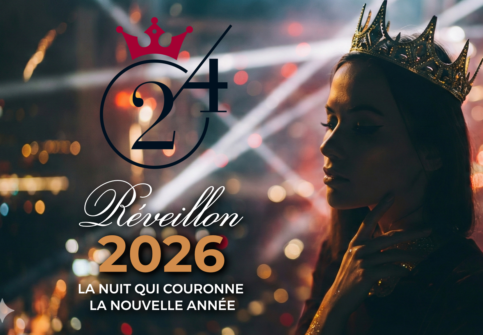 Le 31 Décembre au 24 du Faubourg. La nuit qui couronne la nouvelle année.